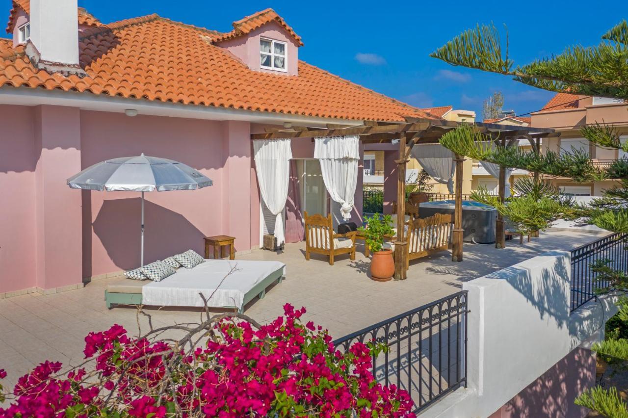 Anna'S Brilliant Villa In Ialysos Dış mekan fotoğraf